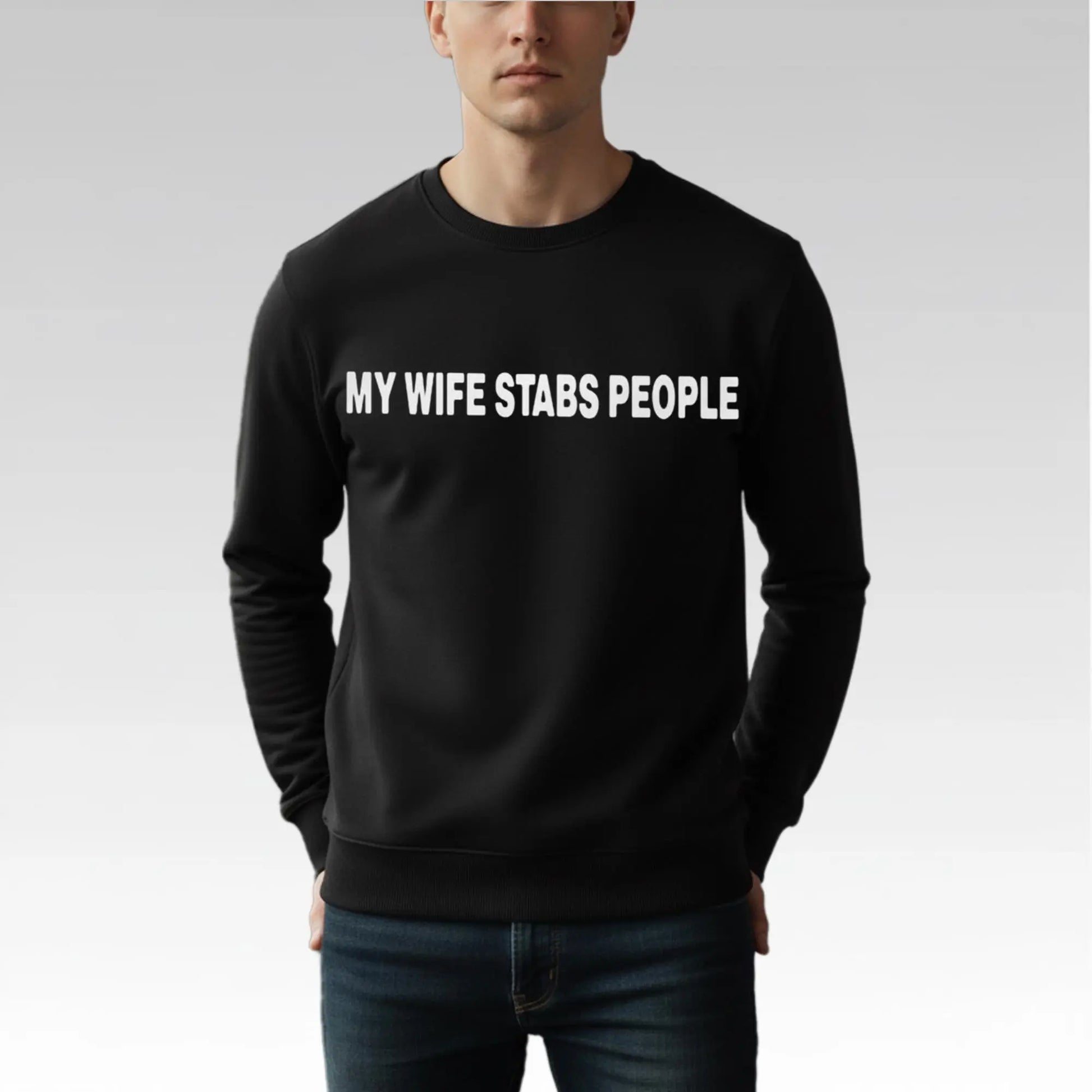 Javier Gabriel My Wife Stabs People Shirt Bigfirefashion