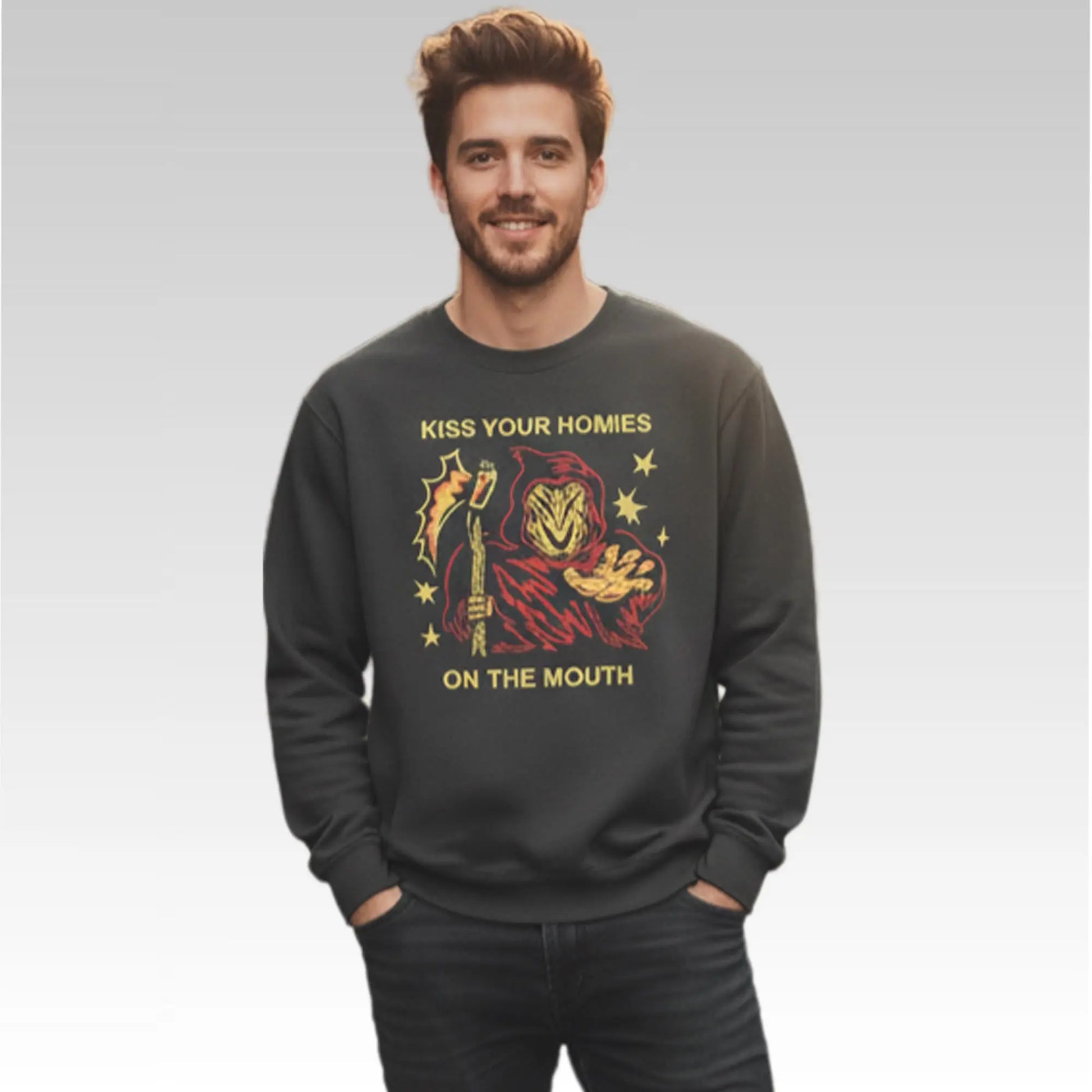 Liam O'Brien Kiss Your Homies On The Mouth Shirt Bigfirefashion