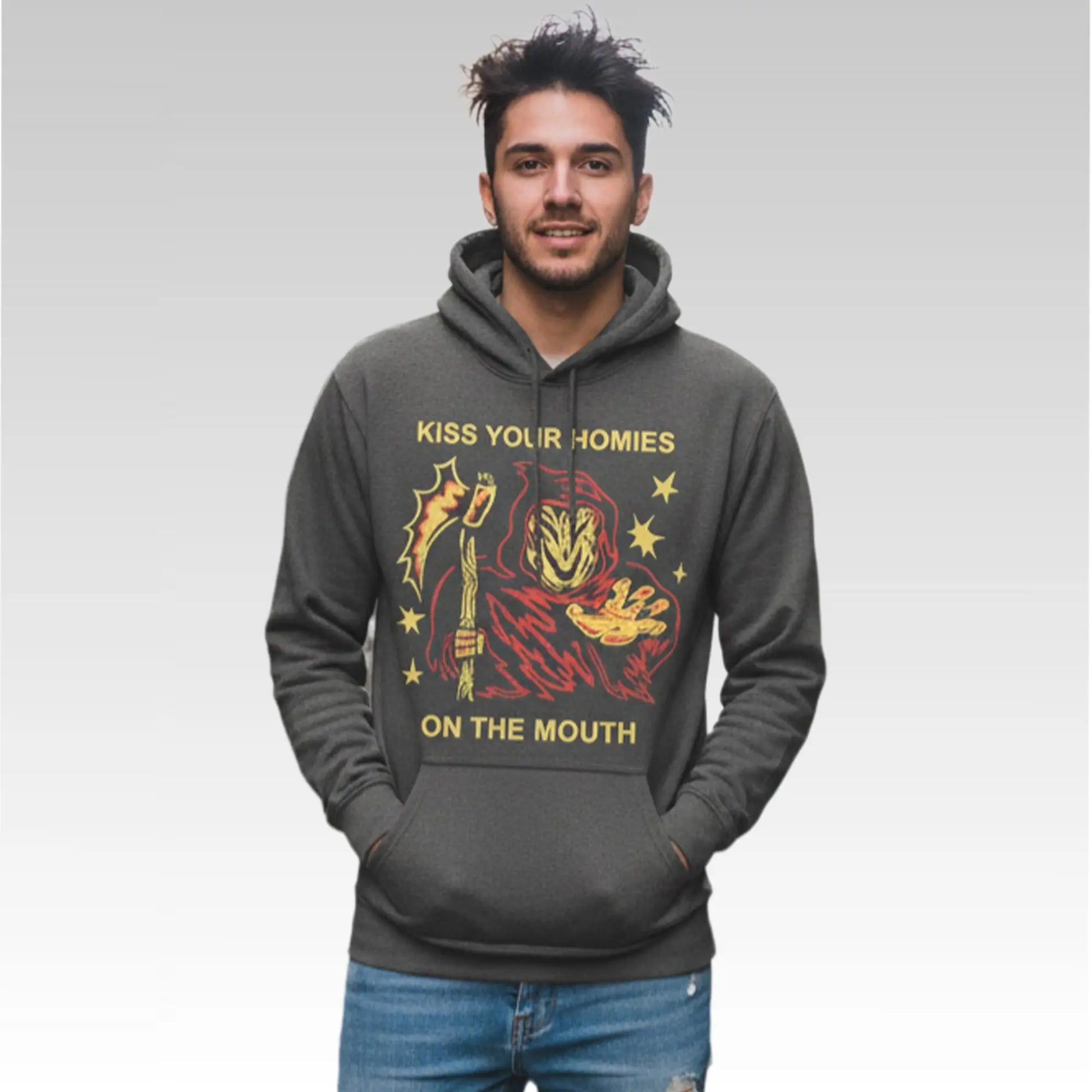 Liam O'Brien Kiss Your Homies On The Mouth Shirt Bigfirefashion