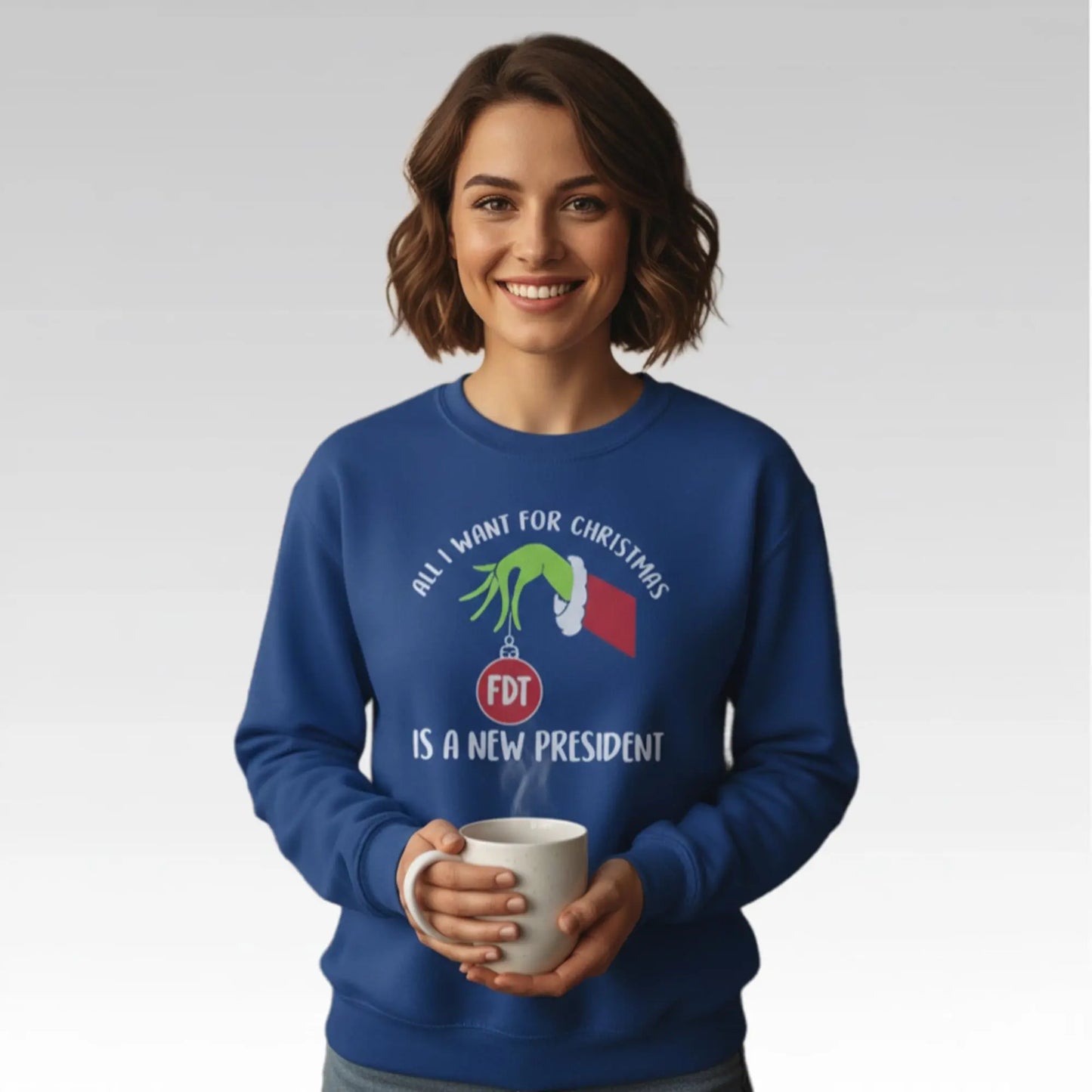 Mark Kelly All I Want For Christmas Is A New President Sweatshirt Bigfire Fashion