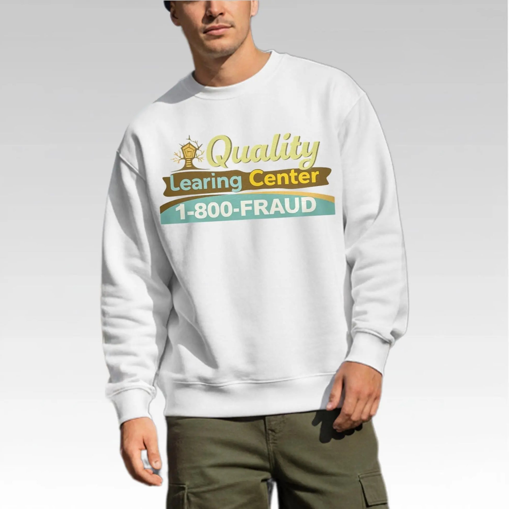 Nick Shirley Quality Learing Center Sweatshirt Bigfirefashion