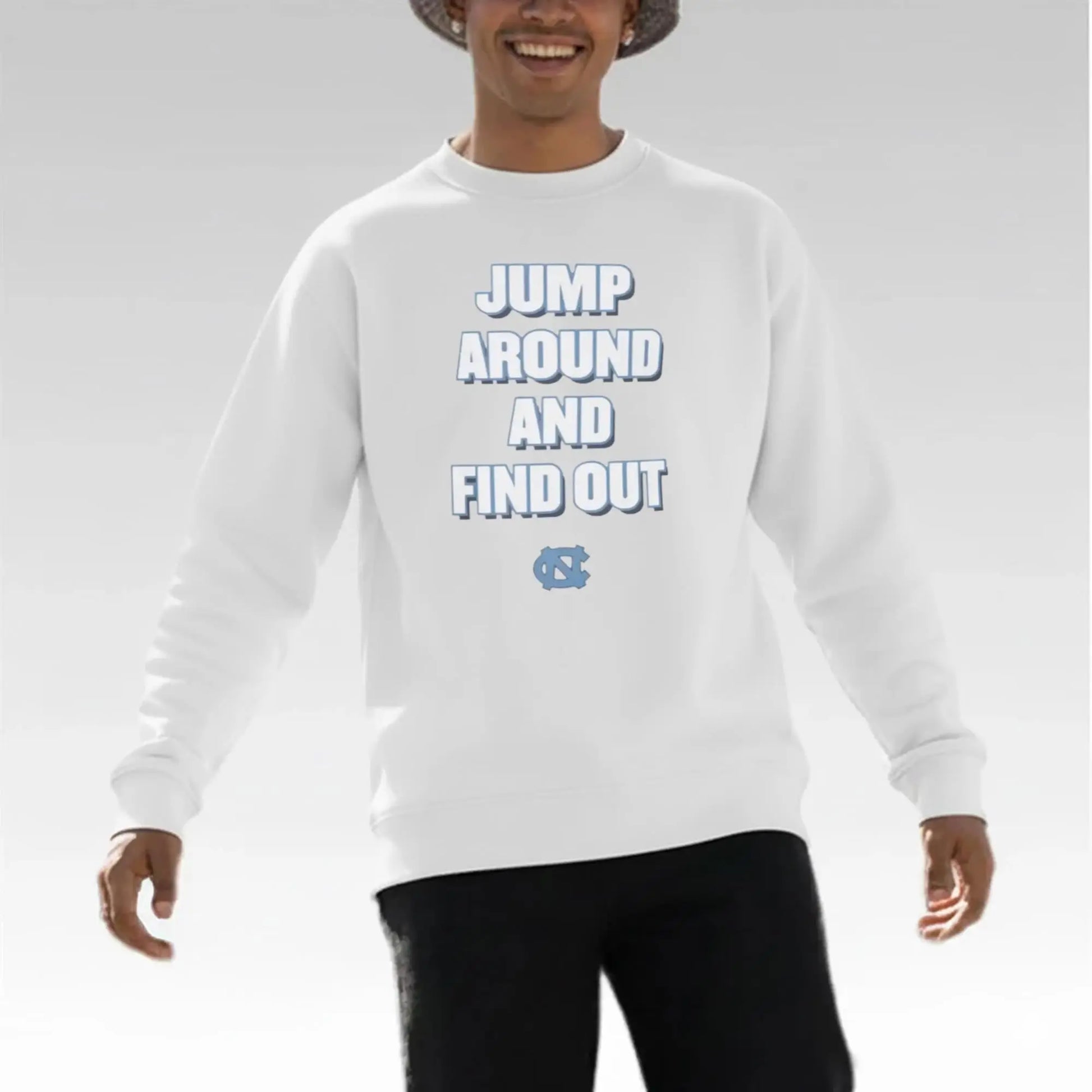 North Carolina Tar Heels Jump Around And Find Out Shirt Bigfire Fashion