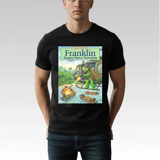 Pete Hegseth Turtle Franklin Target Narco Terrorists Shirt Bigfirefashion