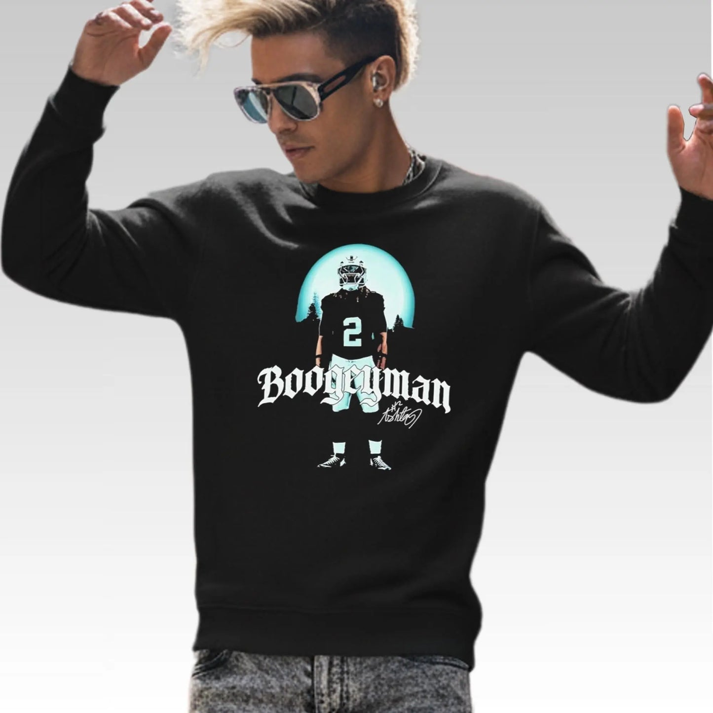 Philadelphia Eagles Jalen Hurts Boogeyman Shirt - Bigfirefashion