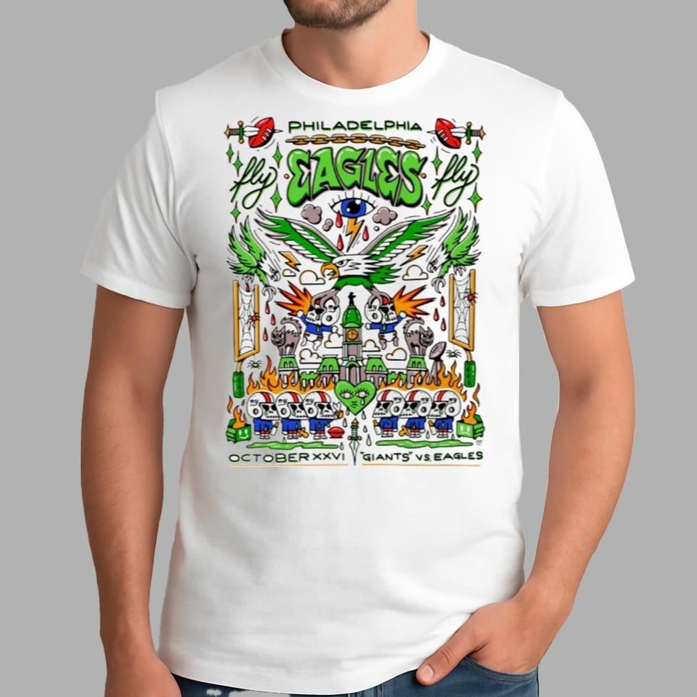 Philadelphia Eagles October Giant Eagles Shirt