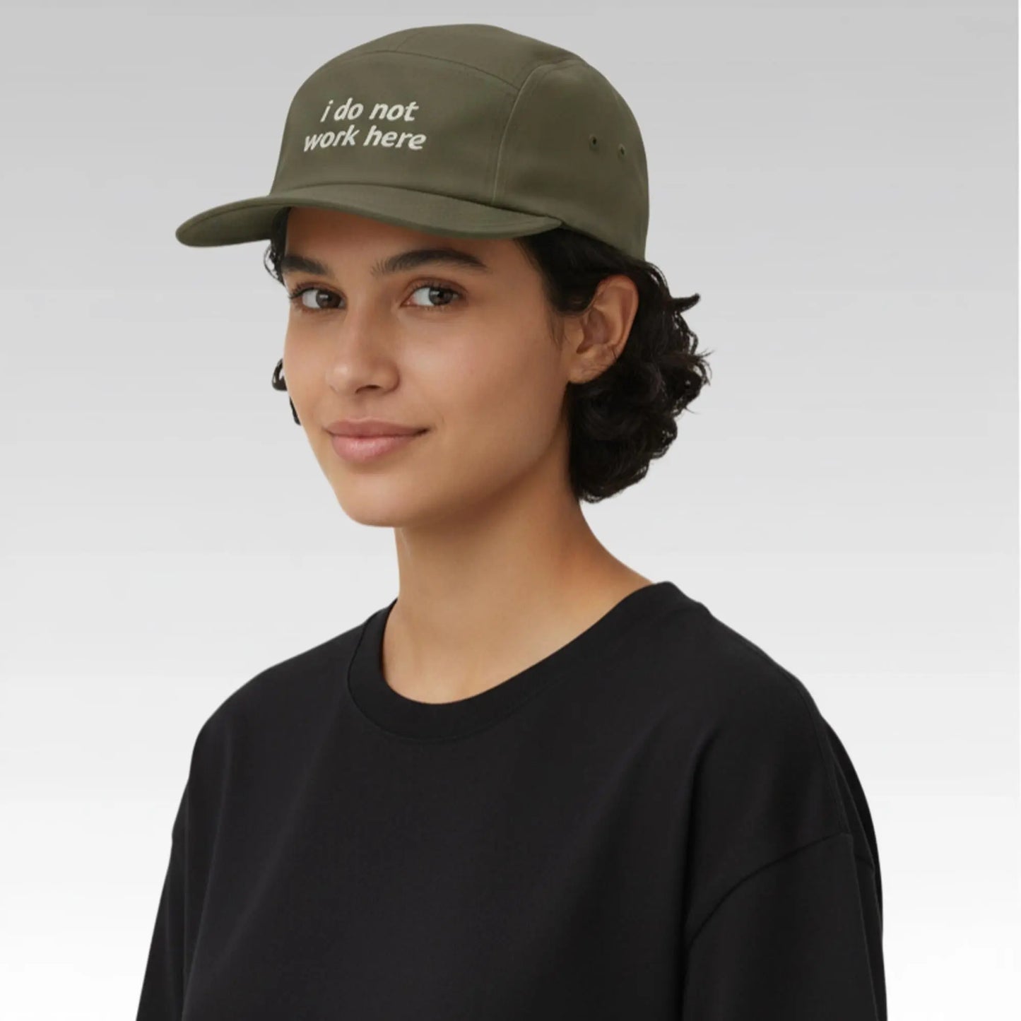 Roger Clark I Do Not Work Here Hat Bigfirefashion