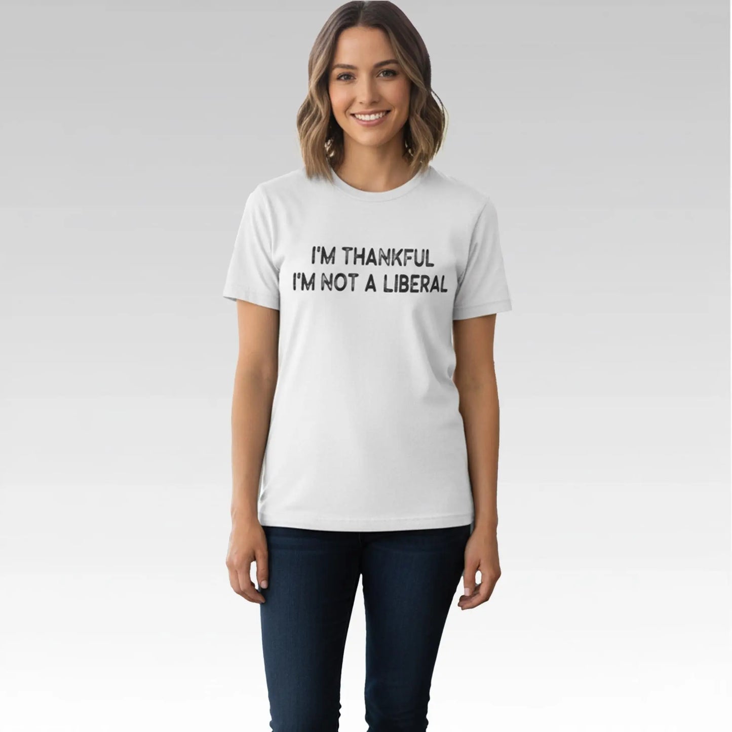 Scarlett Johnson I’m Thankful I’m Not A Liberal 2025 Shirt Bigfire Fashion