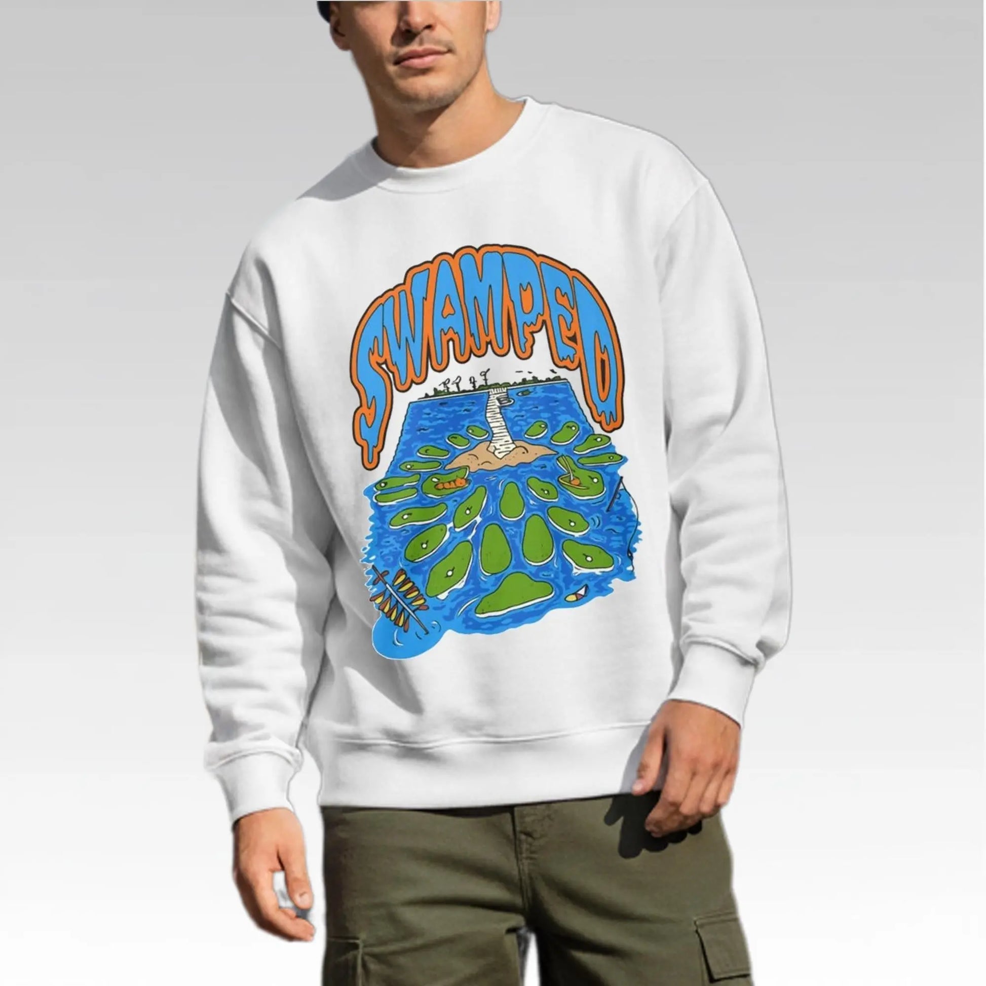 Tim Tebow Swamped Crocodile Shirt Bigfirefashion