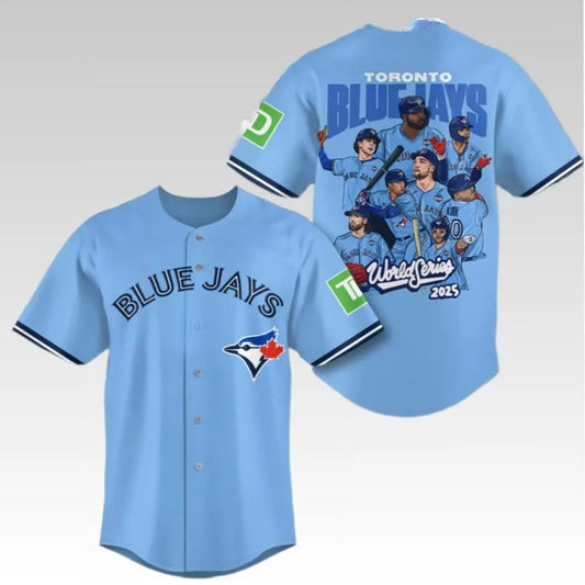Toronto Blue Jays World Series 2025 Jersey - Bigfirefashion