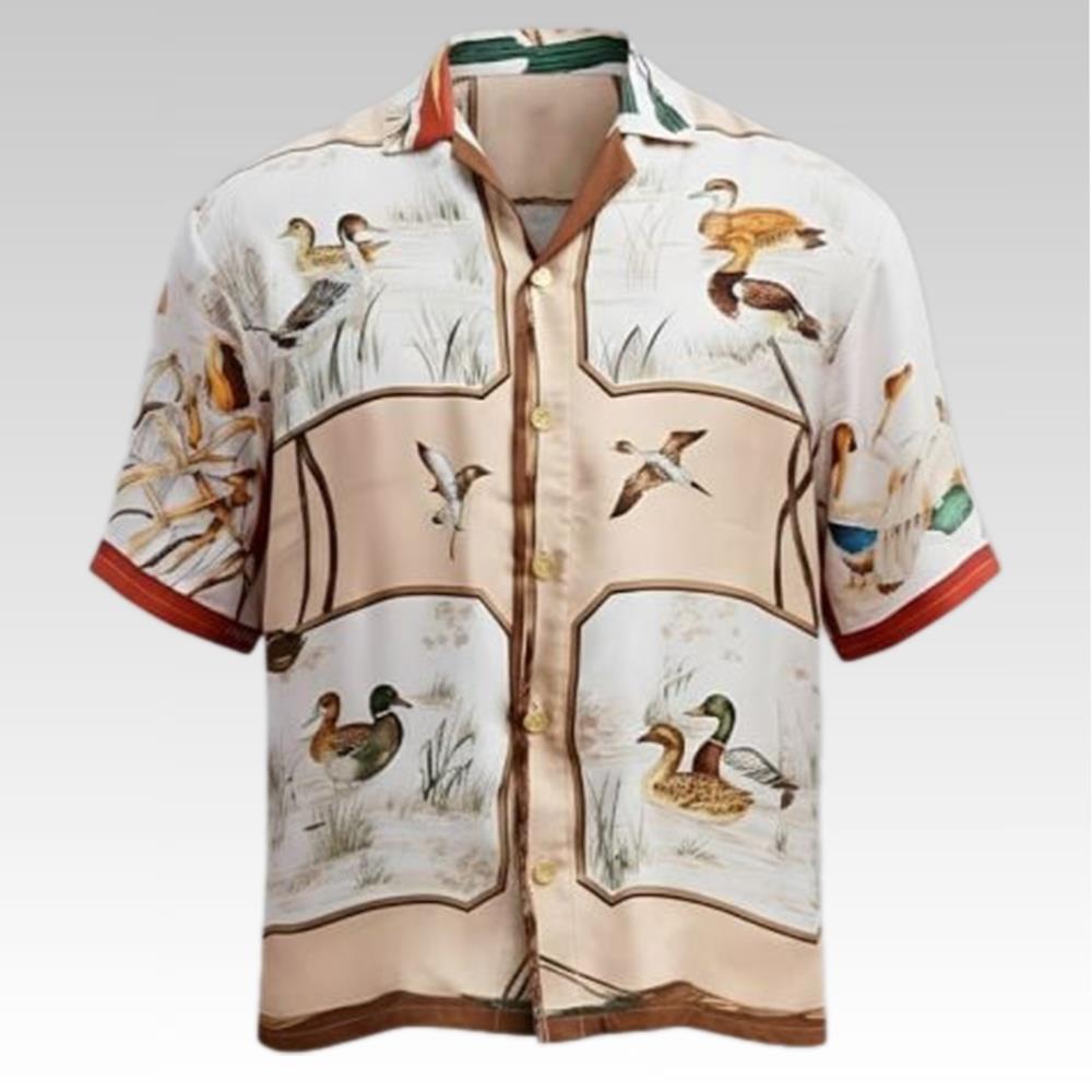 Travis Kelce Wood Duck Hawaiian Shirt