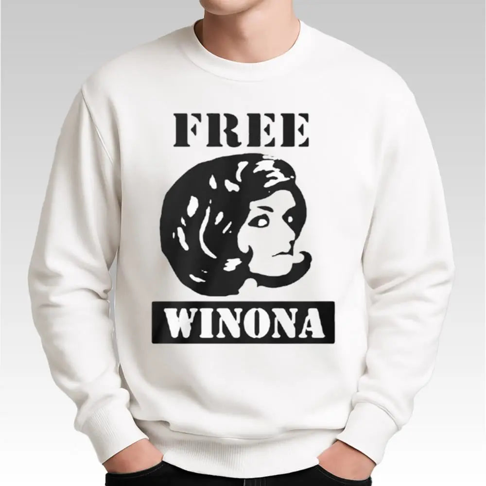 Robert Rich Free Winona Ryder Shirt - Bigfirefashion