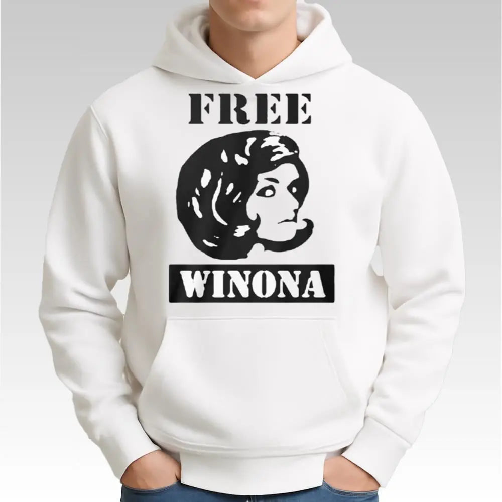 Robert Rich Free Winona Ryder Shirt - Bigfirefashion