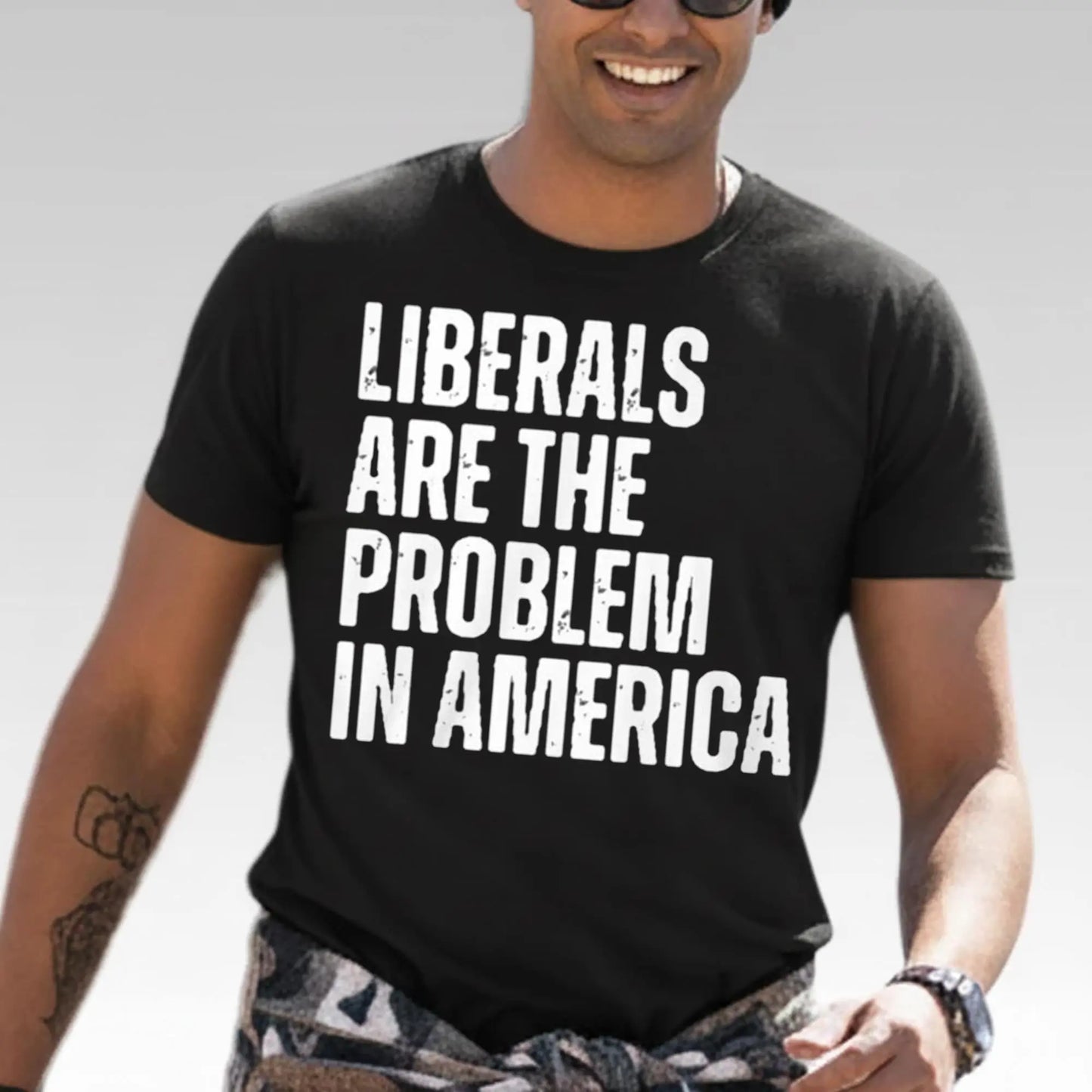 Zeek Arkham Liberals Are The Problem In America Shirt - Bigfirefashion