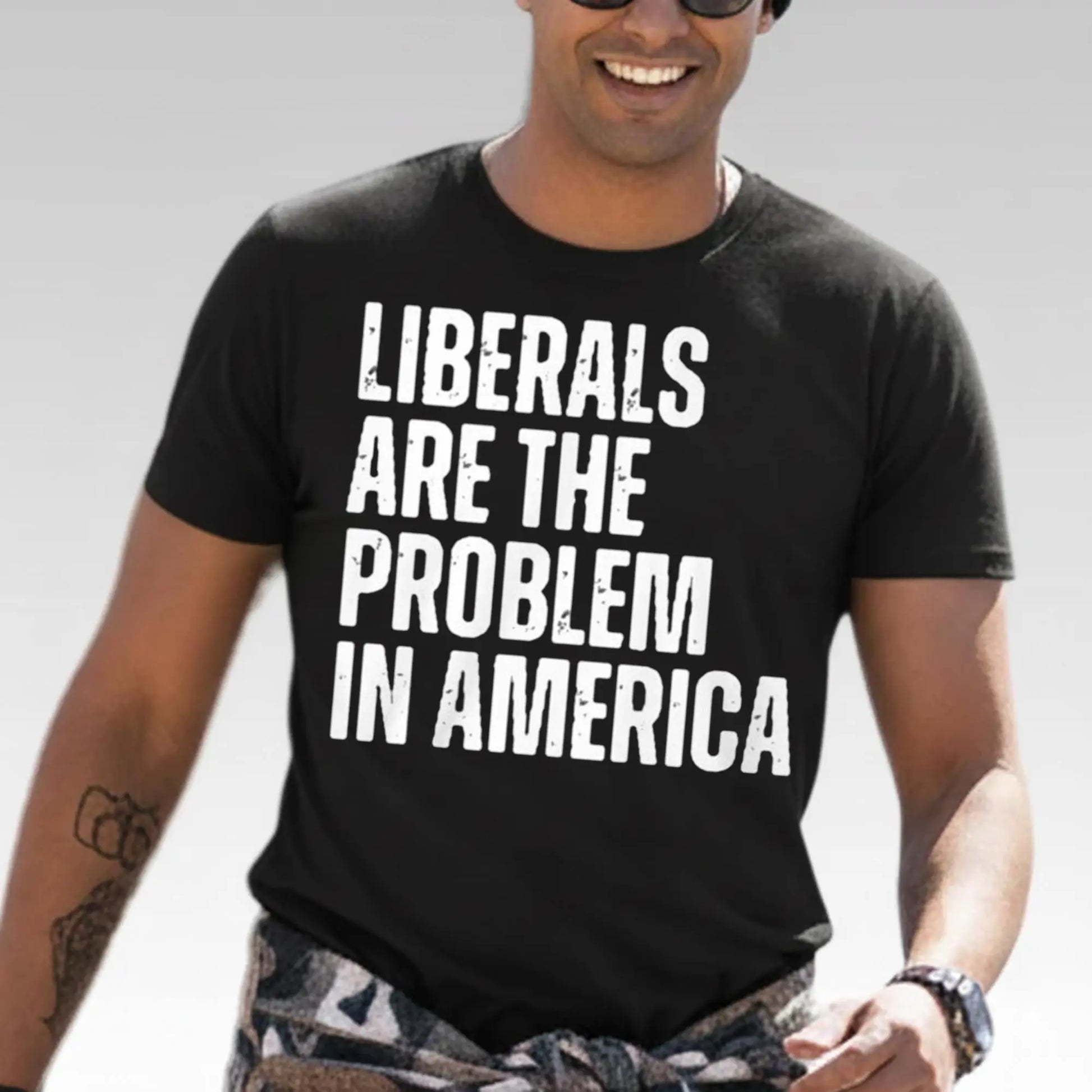 Zeek Arkham Liberals Are The Problem In America Shirt - Bigfirefashion