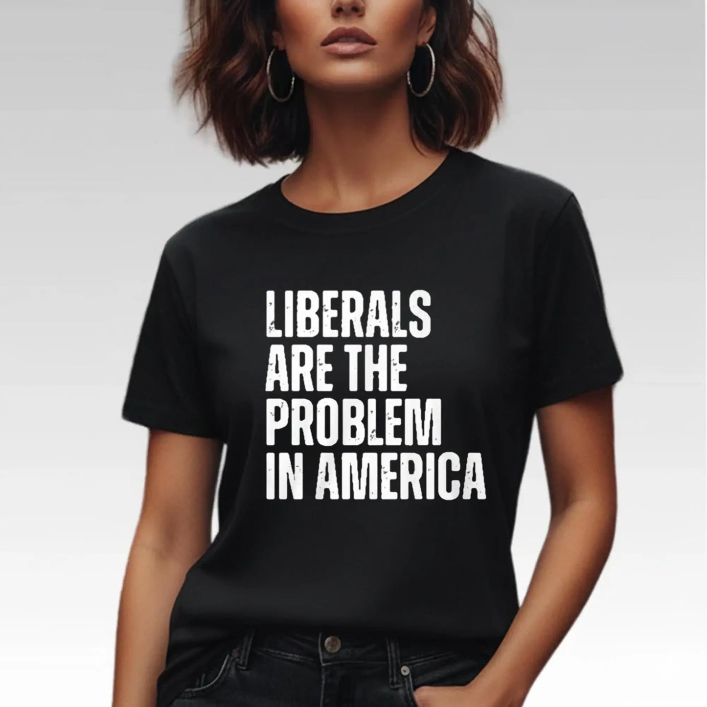 Zeek Arkham Liberals Are The Problem In America Shirt - Bigfirefashion