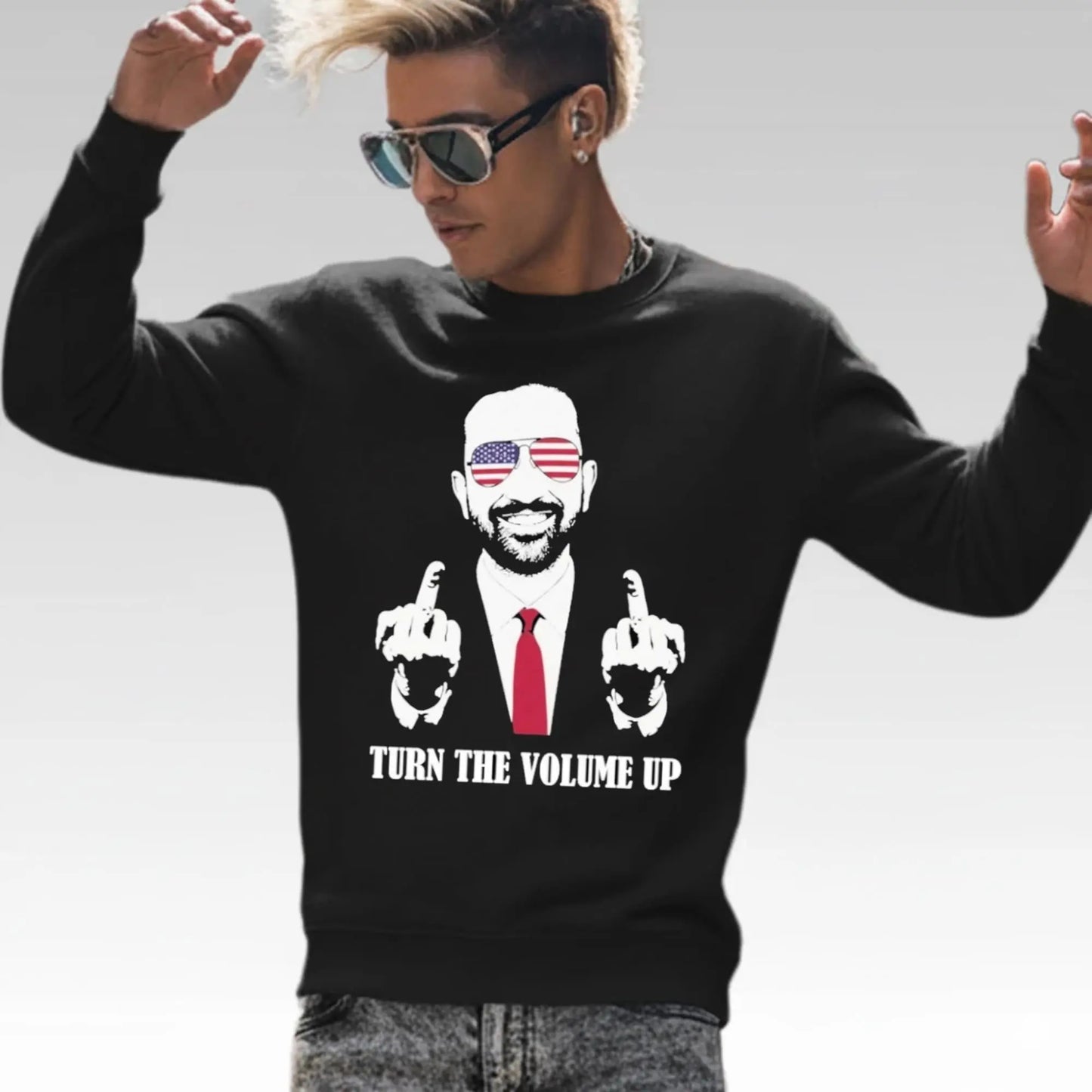 Zohran Mamdani Tells Trump Turn the Volume Up Shirt - Bigfirefashion