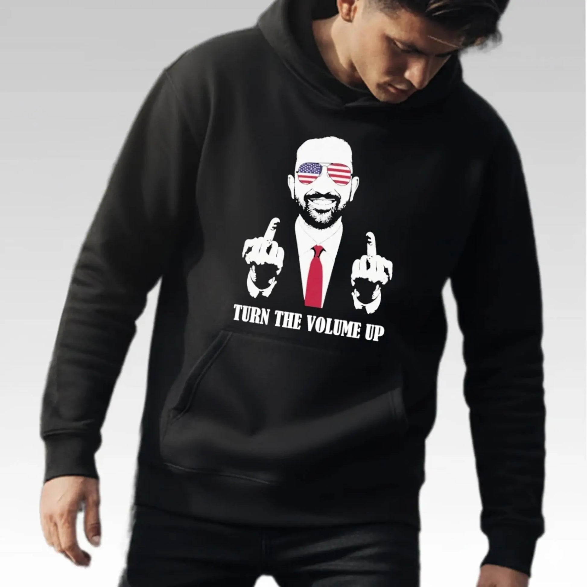 Zohran Mamdani Tells Trump Turn the Volume Up Shirt - Bigfirefashion